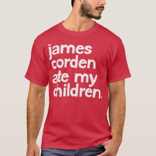 Camiseta James Corden Ate Meus Filhos