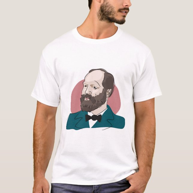 Camiseta James Garfield (Frente)