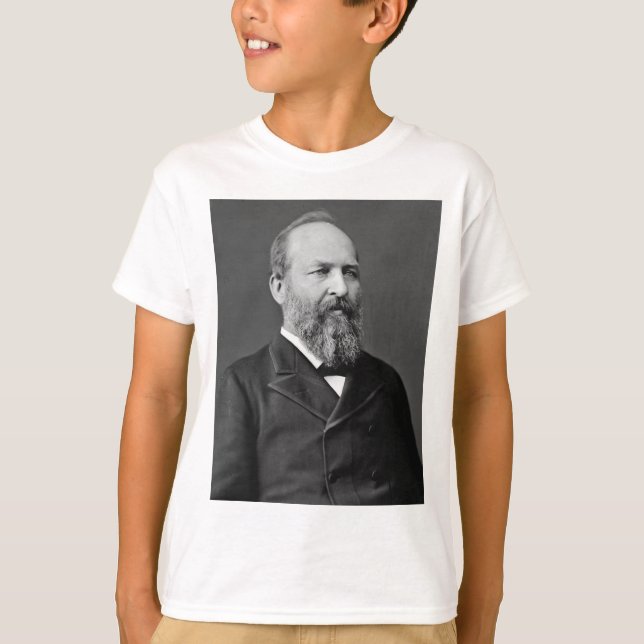 Camiseta James Garfield 20 Presidente (Frente)