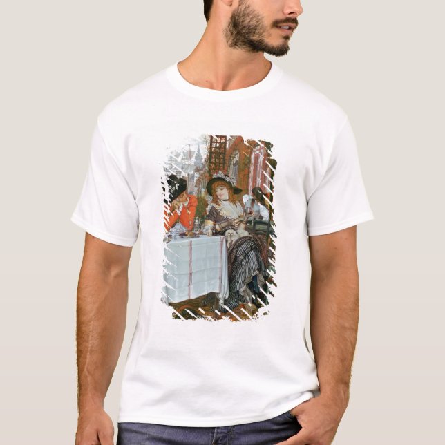 Camiseta James Jacques Joseph Tissot | um almoço (Frente)