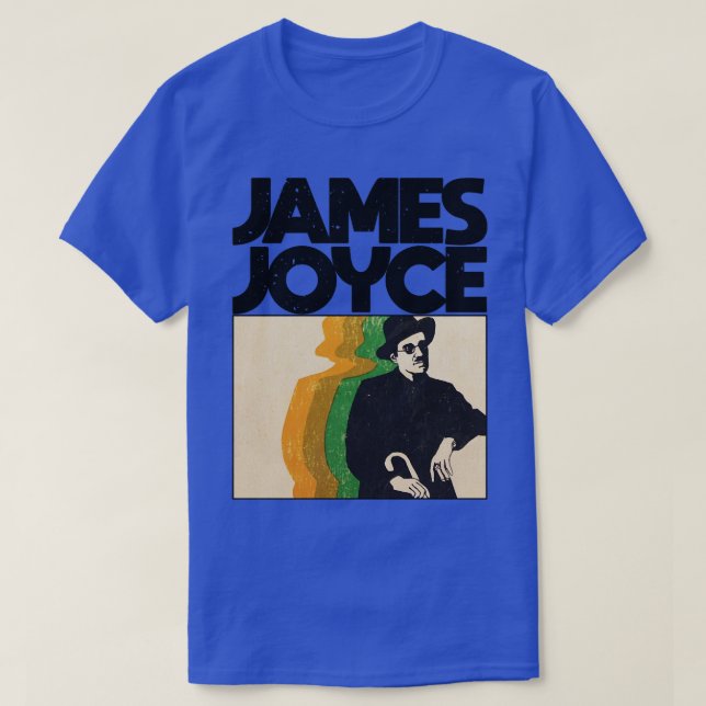 Camiseta James Joyce (Frente do Design)