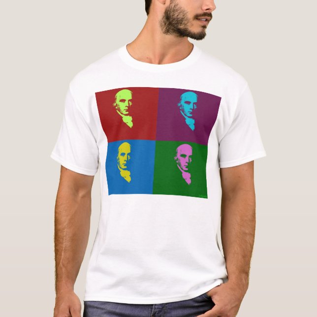 Camiseta James Madison PopArt (Frente)