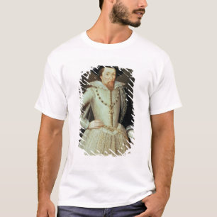 Camiseta James mim, retrato do metade-comprimento
