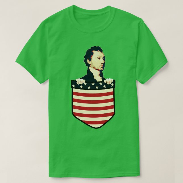 Camiseta James Monroe No Meu Bolso (Frente do Design)