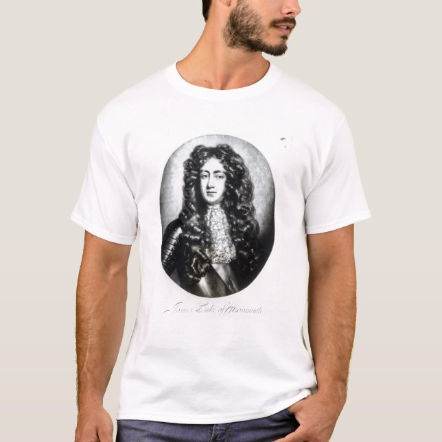 Camiseta James Scott, duque de Monmouth e de Buccleuch (Frente)
