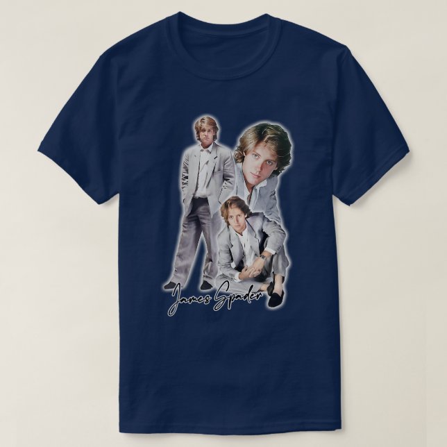 Camiseta James Spader 80s - Design (Frente do Design)