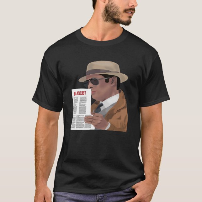 Camiseta James Spader (Raymond red reddington) Arte digital (Frente)