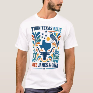 Camiseta James Talarico 2026 Senado