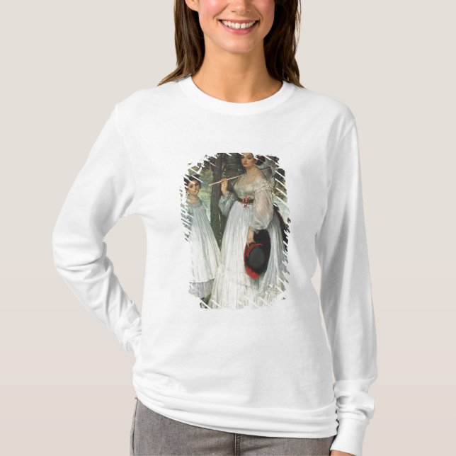 Camiseta James Tissot | as duas irmãs: Retrato, 1863 (Frente)