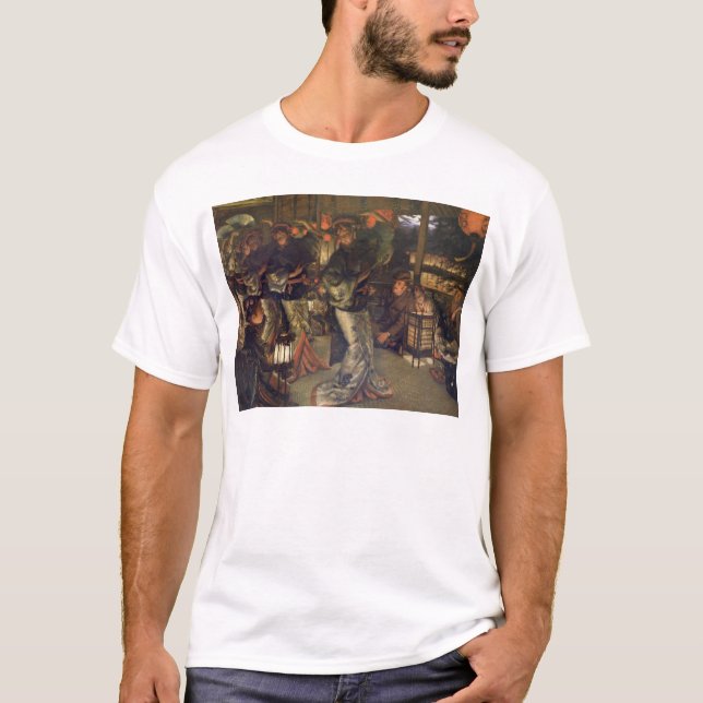 Camiseta James Tissot | o filho Prodigal em uma terra (Frente)