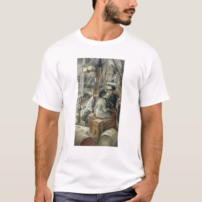 Camiseta James Tissot | pela água, c.1881-2 (Frente)