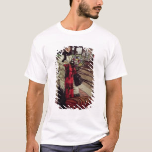 Camiseta James Tissot   que esperam na estação