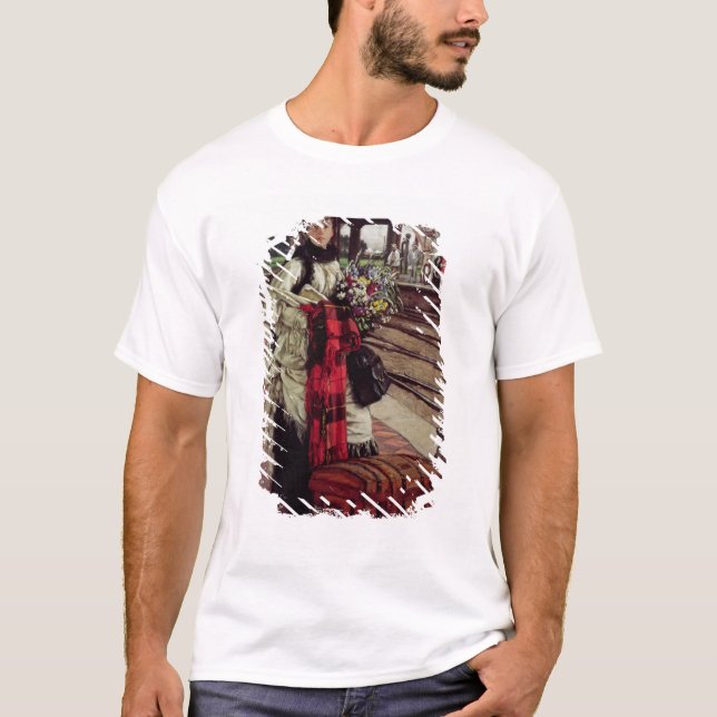 Camiseta James Tissot | que esperam na estação (Frente)