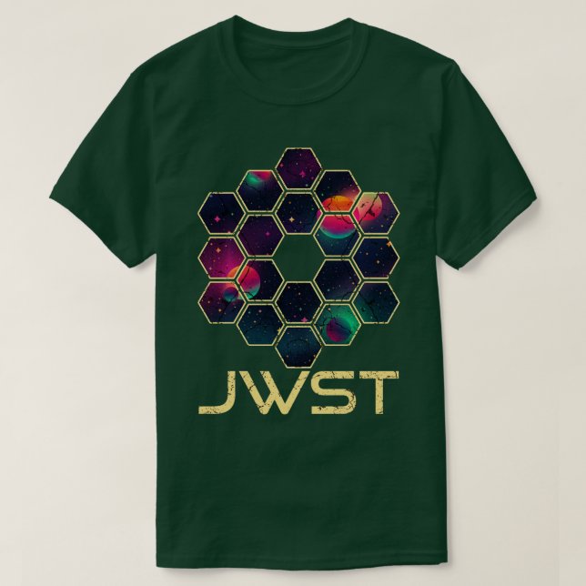 Camiseta James Webb Space elescope JWS Astronomy Science Lo (Frente do Design)