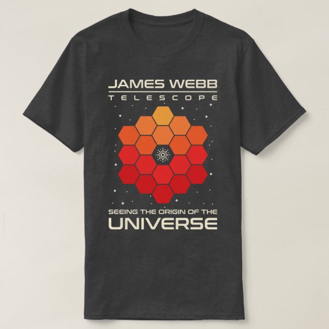 Camiseta James Webb Telescope (Frente do Design)