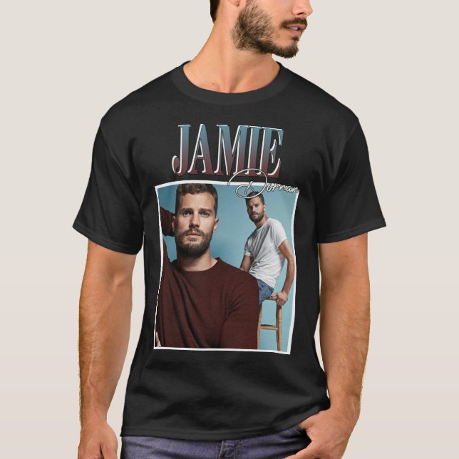Camiseta Jamie Dornan Classic T-Shirt (Frente)