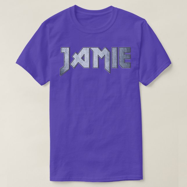 Camiseta Jamie Heavy Metal (Frente do Design)
