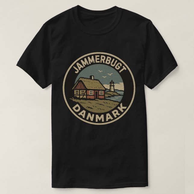 Camiseta Jammerbugt, Dinamarca  (Frente do Design)