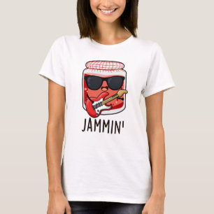 Camiseta Jammin Funny Rocker Jam Pun