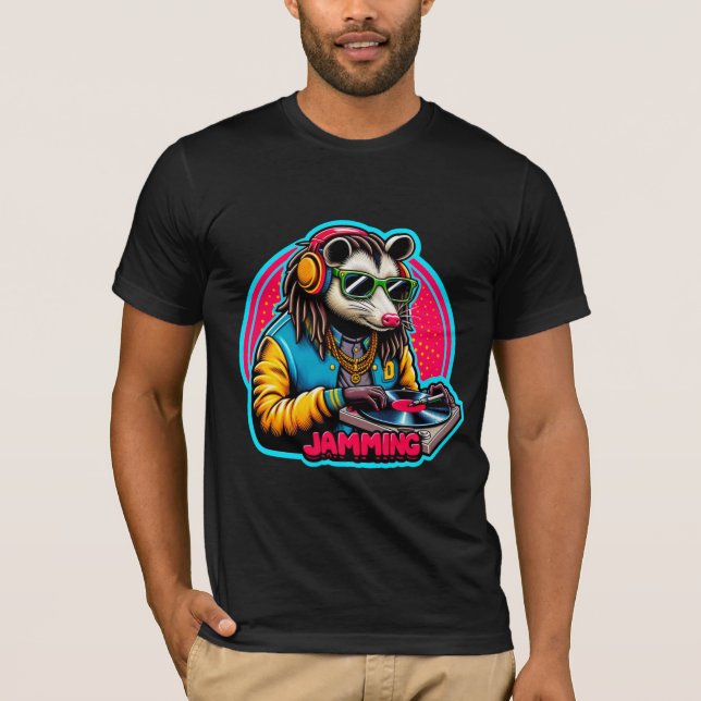 CAMISETA JAMMING-OPOSSUM DJ 4 (Frente)