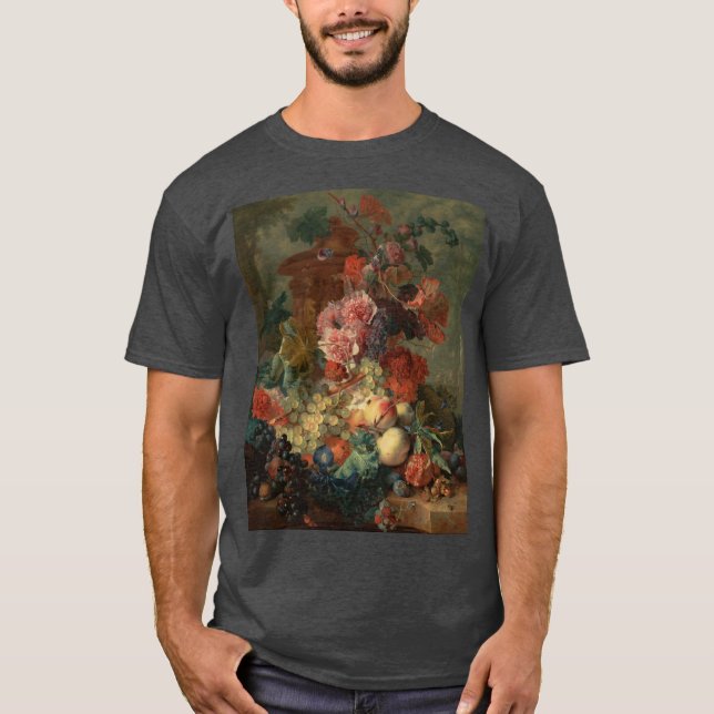 Camiseta Jan van Huysum - Peça de Frutas (Frente)