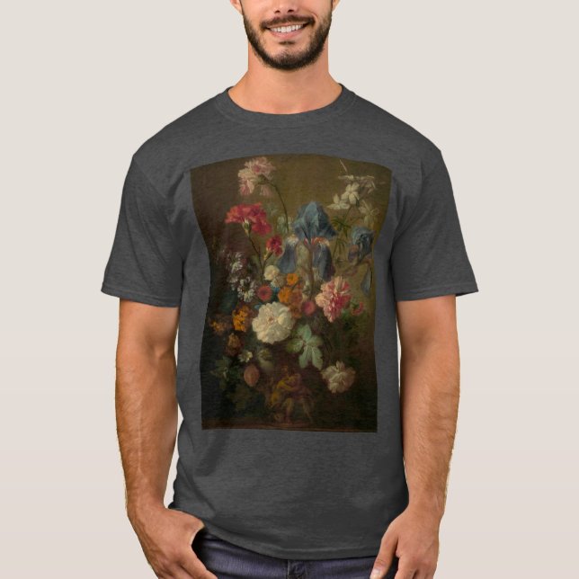 Camiseta Jan van Huysum - Vase of Flowers (Frente)