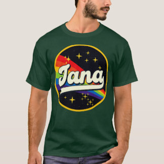 Camiseta Jana Rainbow No Space Vintage Style