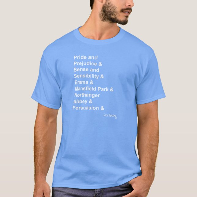 Camiseta Jane Austen (Frente)