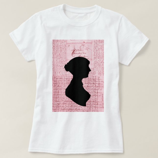 Camiseta Jane Austen, chama-me senhora Jane Série (Frente do Design)