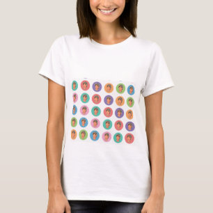 Camiseta Jane Austen Colors T-Shirt