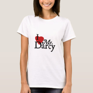Camiseta Jane Austen EU AMO o Sr. Darcy