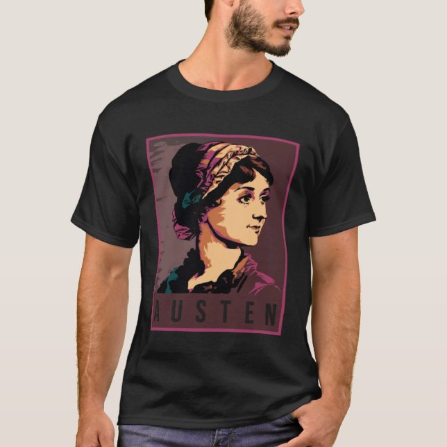 Camiseta Jane Austen Womens History Month Feminist Reading (Frente)