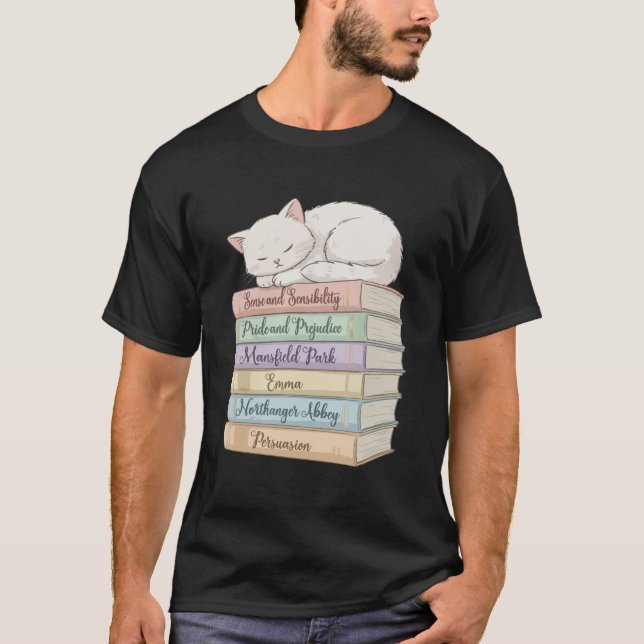 Camiseta Jane Austen's Novels IX (Frente)