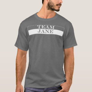 Camiseta jane de equipe