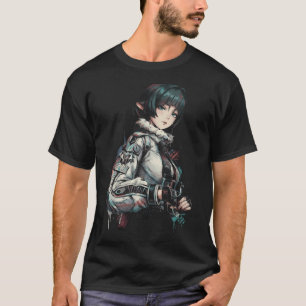 Camiseta Jane Doe ZZZ Construção de Metal Fanged