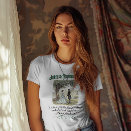 Camiseta Jane & Rochester Thornfield Hall Green