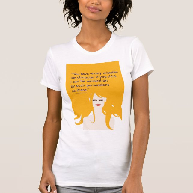 Camiseta janeausten (Frente)