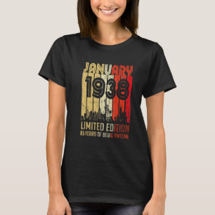 Camiseta Janeiro De 1938 85 Anos De Esforço