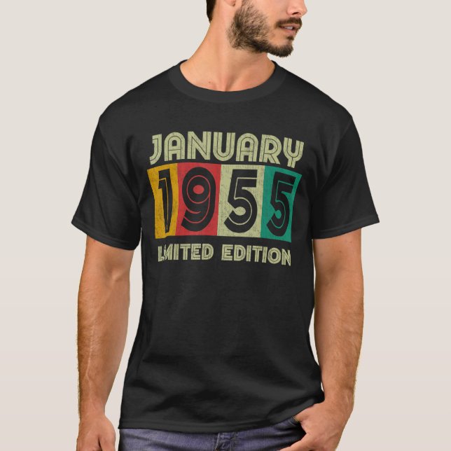 Camiseta Janeiro de 1955 Resultados Retrorbolsistas (Frente)