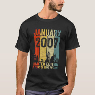 Camiseta Janeiro De 2007 Edição Limitada De 15 Anos De Aten
