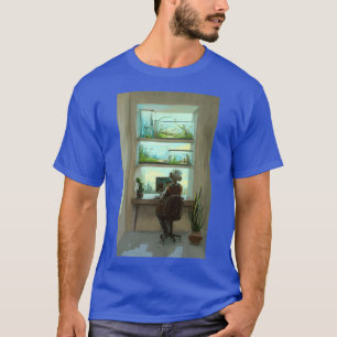 Camiseta Janela com aquários