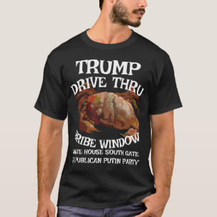 Camiseta Janela de Suborno do Drive Thru da Casa Branca