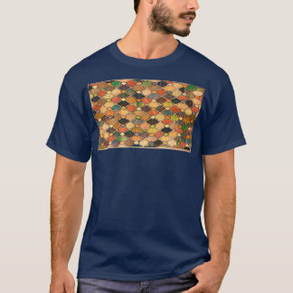 CAMISETA JANELA DE VIDRO COM ESTILO MÉDIO TERRA, MARNADA
