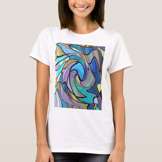 Camiseta Janela de vitral (Frente)
