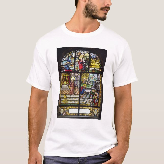 Camiseta Janela que descreve o recolhimento do maná (Frente)