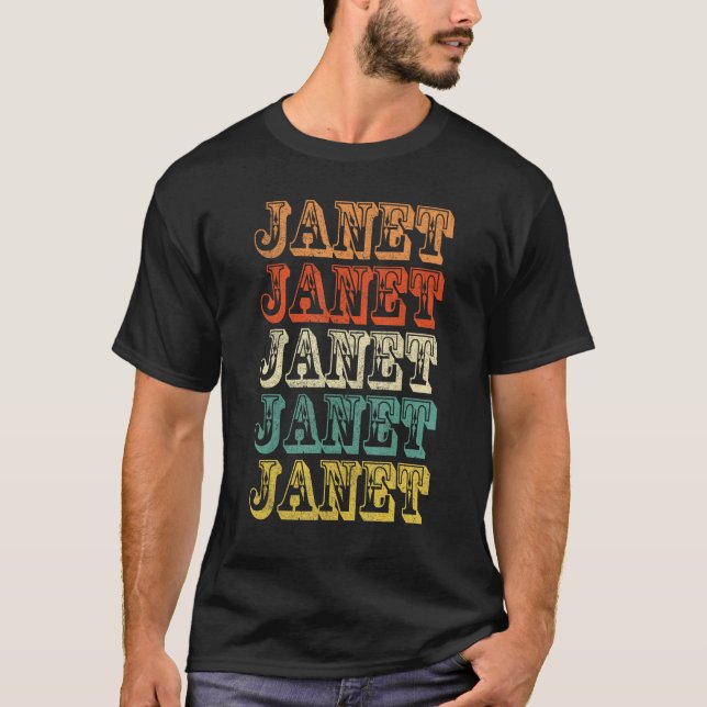 Camiseta Janet Vintage Retro_2 (Frente)