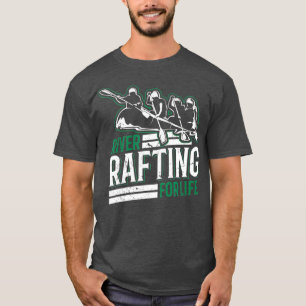 Camiseta jangada fluvial para Design de vida feita para um