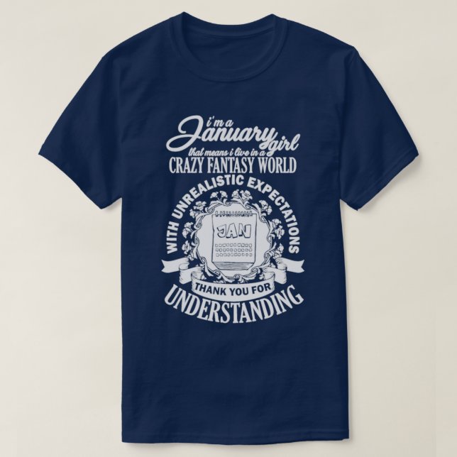 Camiseta JanGirl Capricorn Crazy Fantasy (Frente do Design)