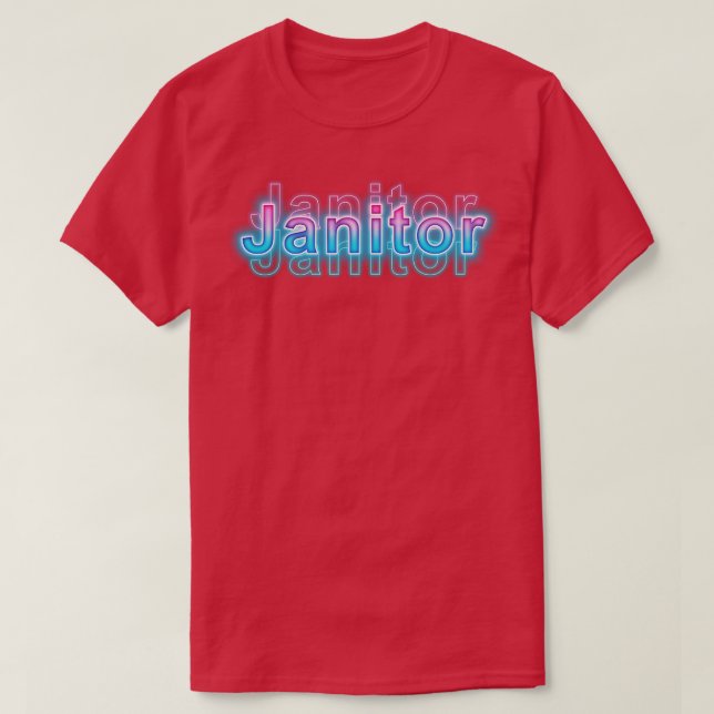 Camiseta Janitor (Frente do Design)