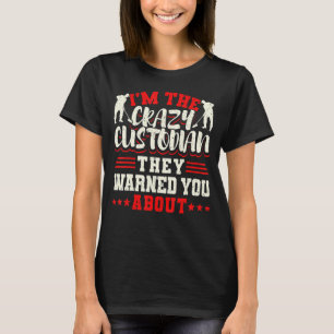 Camiseta Janitor Cleaner, sou o guardião maluco que eles av